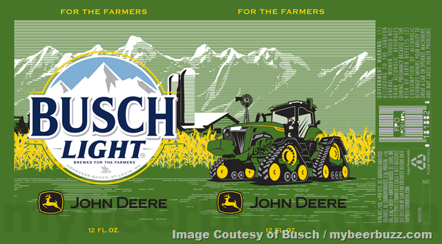 Busch Light Adding John Deere For The Farmers Packaging