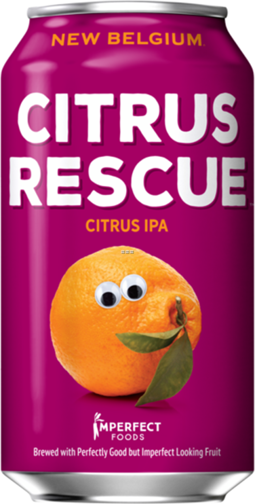 New Belgium Brewing & Imperfect Foods Launch Perfectly Imperfect Citrus Rescue IPA