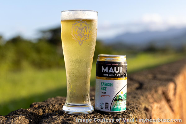 Maui Brewing Launching First Specialty Beer Of 2022: Karoshi Rice Lager