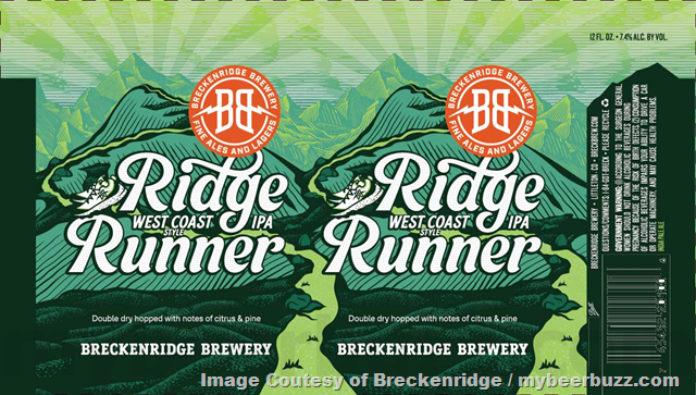 Breckenridge Adding Ridge Runner West Coast Style IPA
