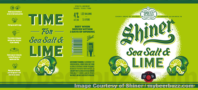 Shiner Sea Salt & Lime and Light Blonde Returning In Mini-Kegs