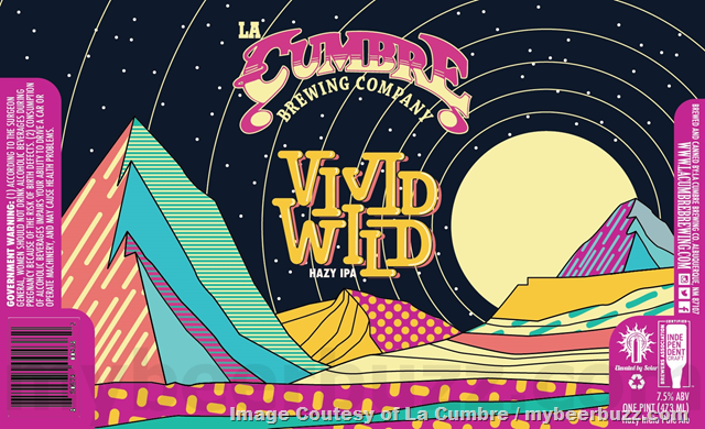La Cumbre Adding Vivid Wild, Beer, A Slice Of Hefen, Malpais Stout, Cactus Shack & Elevated IPA Cans