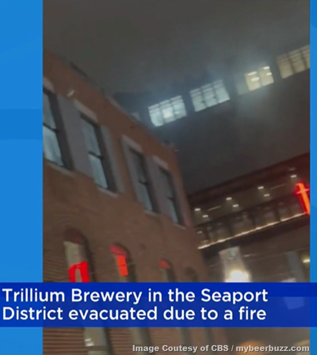 Fire Reported at Trillium Brewery