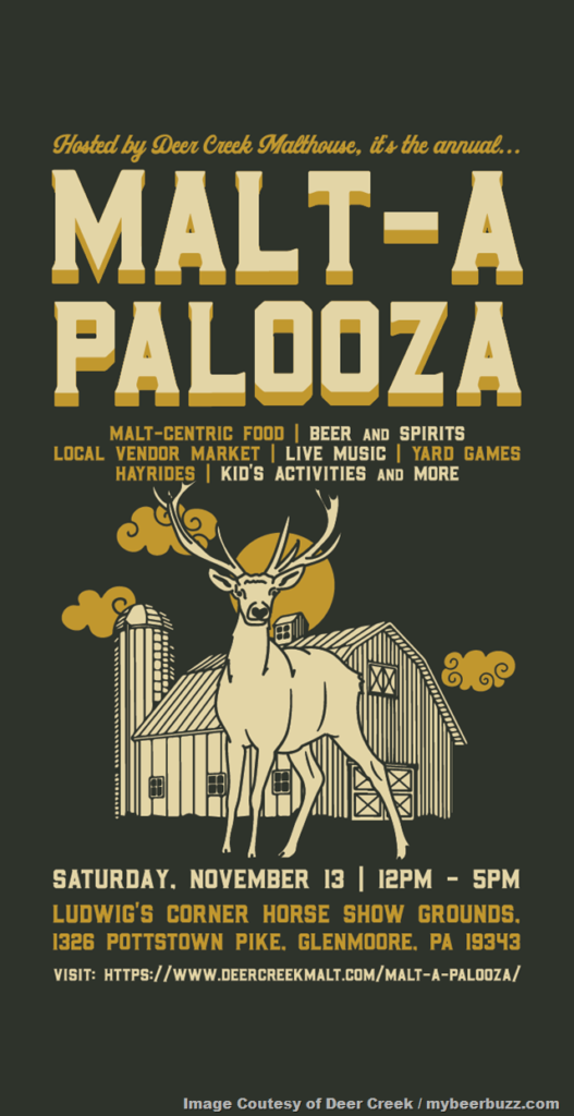 Deer Creek Malthouse Holding Malt-A-Palooza 11/13