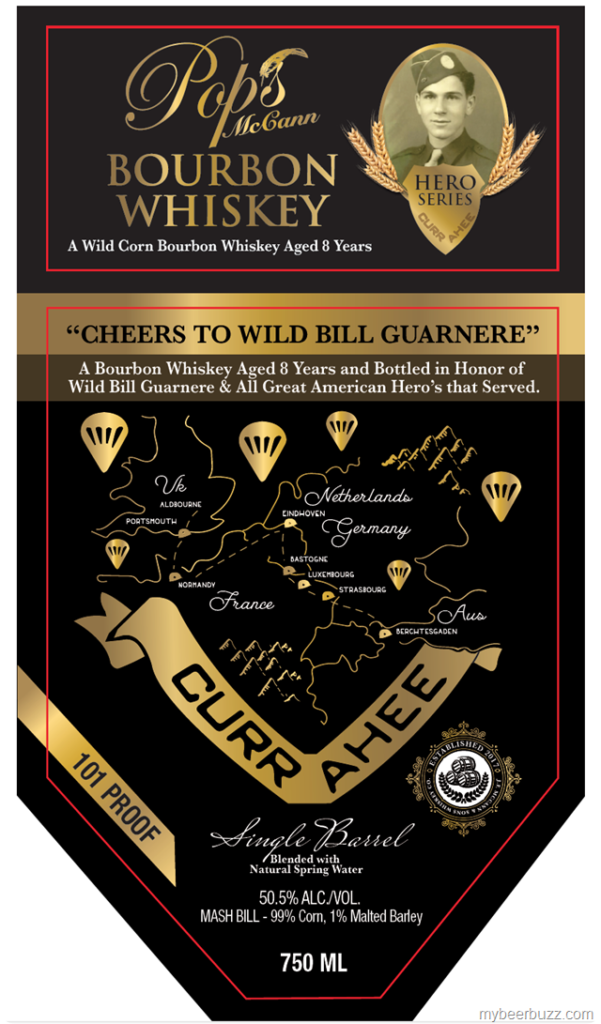 Big Spring Spirits, Nittany Valley Distilling Pop’s McCann Hero Series Currahee Single Barrel