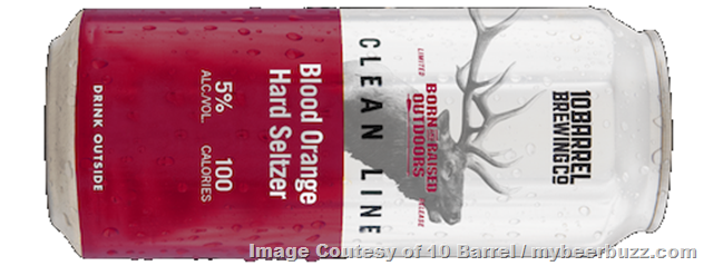 10 Barrel & Born and Raised Outdoors Team Up For Clean Line Blood Orange Hard Seltzer