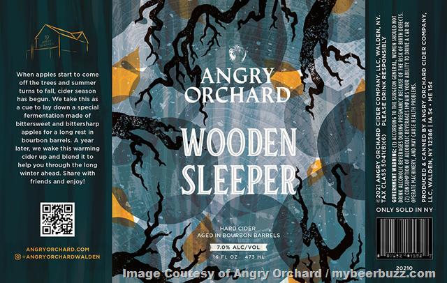 Angry Orchard Adding Wooden Sleeper Hard Cider Aged In Bourbon Barrels, Wassail Wooden Sleeper & Cider Nouveau