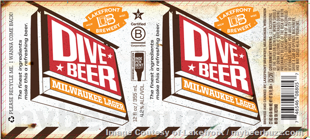Lakefront Adding Dive Beer Milwaukee Lager, Brewers’ Reserve 2019 Barleywine Ale, Tropical Ale, Brewsicle Peach Mango, River West Stein, Honey Bock, IPA, Imperial Oatmeal Stout, Brewers’ Reserve Baltic Porter 2024, Royal Rabbit, 2024 Brewer’s Reserve Barrel-Aged Pumpkin 7-Year & Chilly Rabbit