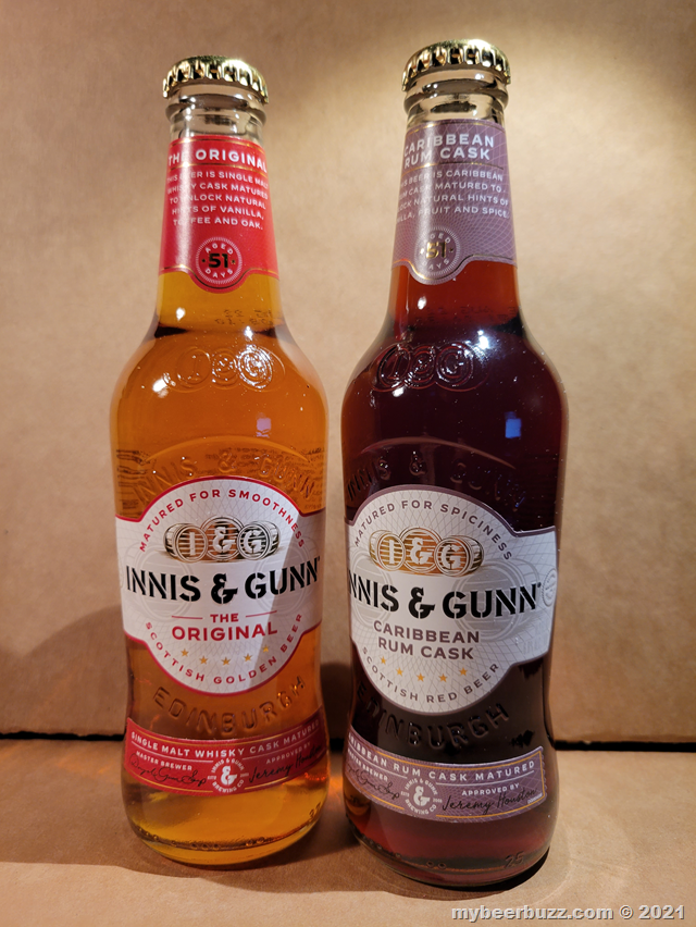 Mybeerbuzz .com Highlights Innis & Gunn Caribbean Rum Cask (Review)