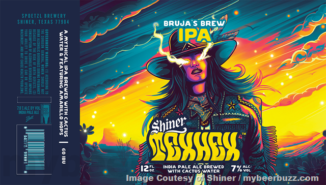 Shiner Adding Tex Hex Bruja’s Brew IPA, Texhex Desert Mirage & Weisse ‘N’ Easy Raspberry