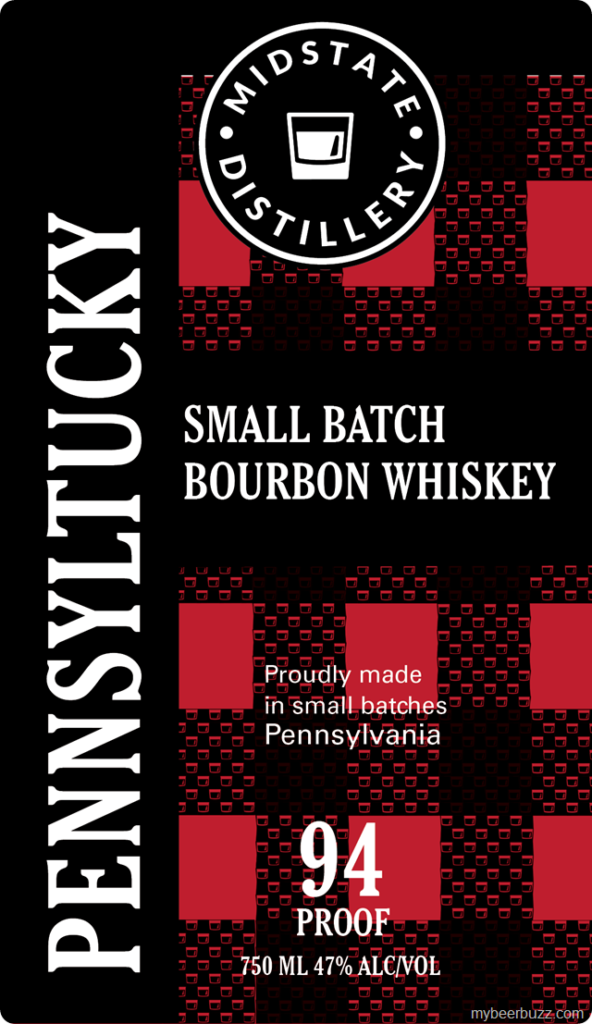 Midstate Distillery Pennsyltucky Small Batch Bourbon