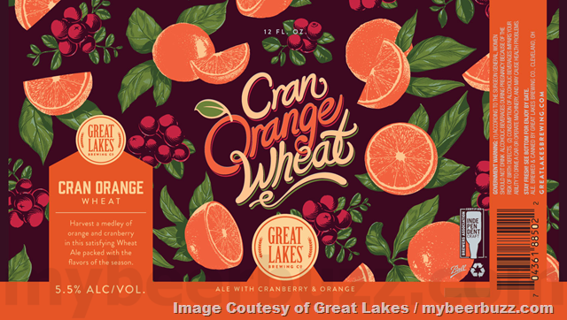 Great Lakes Brewing Co. Releases New Seasonal Cran Orange Wheat