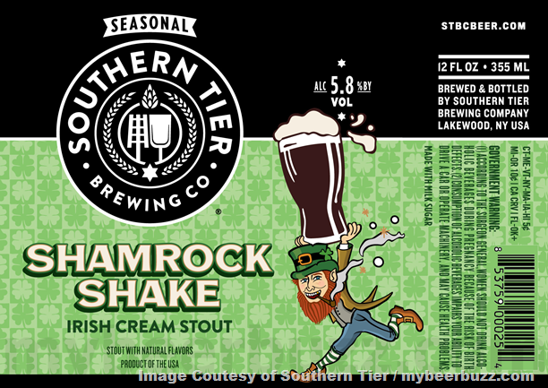 Southern Tier Adding Shamrock Shake  / Irish Cream Stout Seasonal