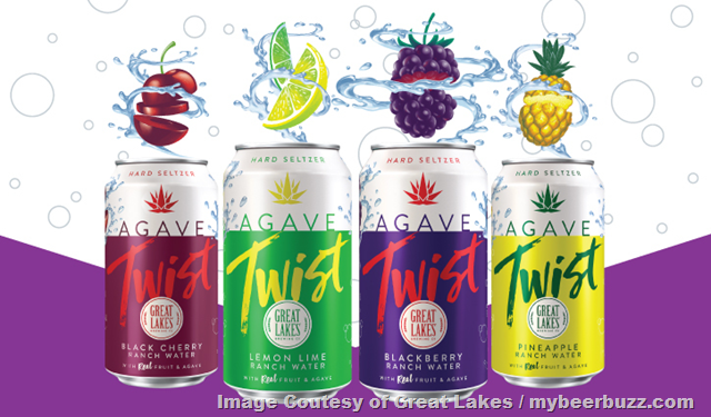 Great Lakes Brewing Introduces Agave Twist Ranch Water Hard Seltzer