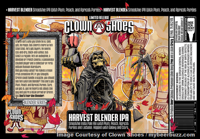 Clown Shoes Adding Harvest Blender IPA To Blender Series