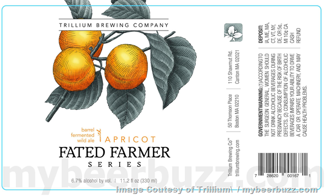 Trillium Brewing Adding Fated Farmer Apricot, Peach & Concord Grape