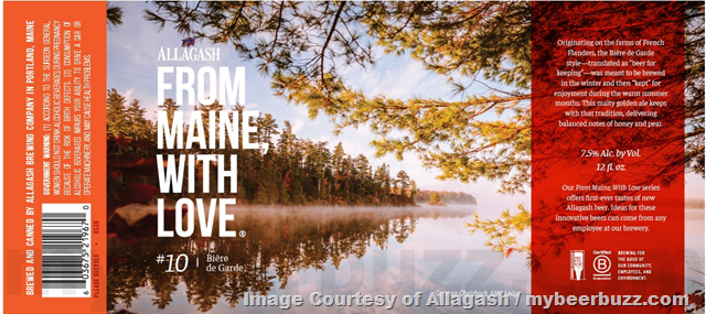 Allagash Adding From Maine With Love #10 Biére de Garde