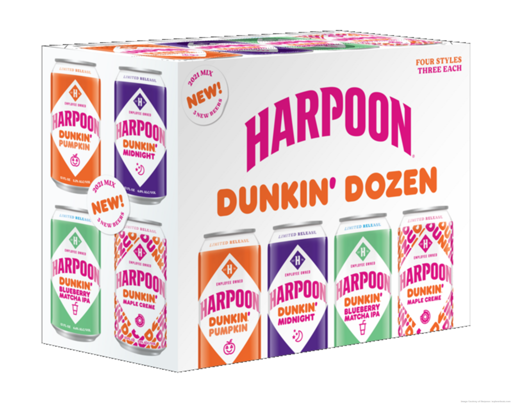 Harpoon Announces Latest Dunkin’ Dozen Mix Pack