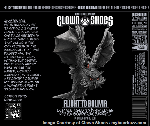 Clown Shoes Adding Flight To Bolivia 19.2oz Cans