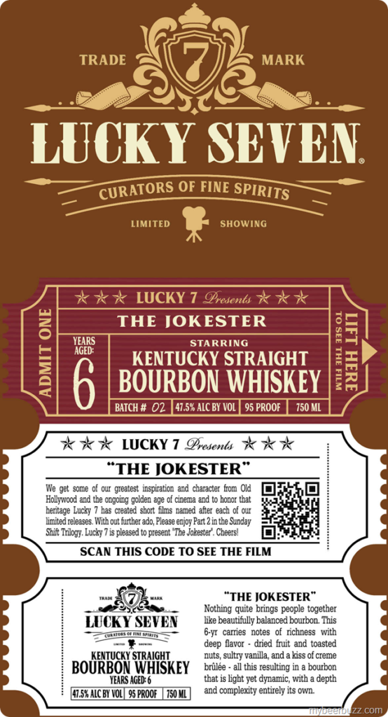 Lucky Seven The Jokester Kentucky Straight Bourbon Whiskey 6-Year