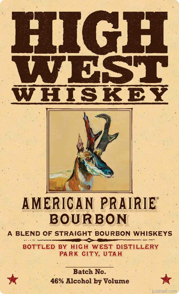 High West Distillery American Prairie Bourbon