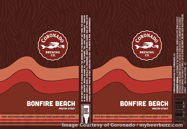 Coronado Adding Bonfire Beach Pastry Stout / Haze On The Horizon