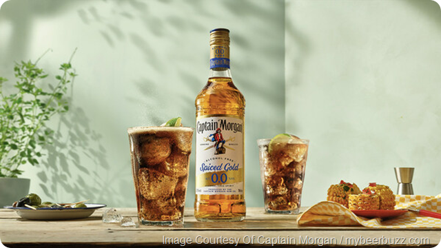 CAPTAIN MORGAN ENTERS THE ALCOHOL FREE MARKET WITH THE LAUNCH OF CAPTAIN MORGAN SPICED GOLD 0.0%