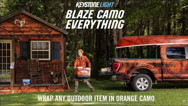 Keystone Light goes all in on hunting season