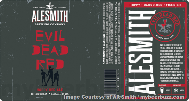 AleSmith Evil Dead Red Returning In 12oz Bottles