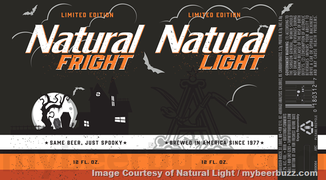 Anheuser-Busch Adding Natural Fright Limited Edition Natural Light Cans