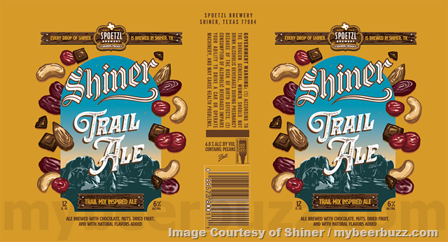 Shiner Adding Trail Ale Trail Mix-Inspired Ale