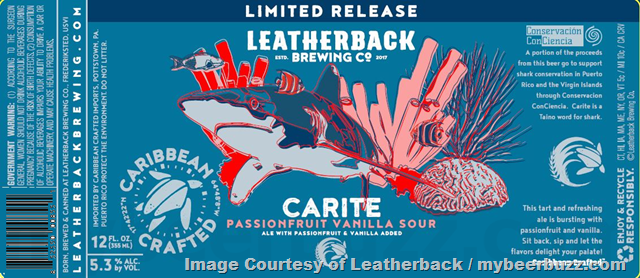 Leatherback Brewing Adding Carite Passionfruit Vanilla Sour Cans