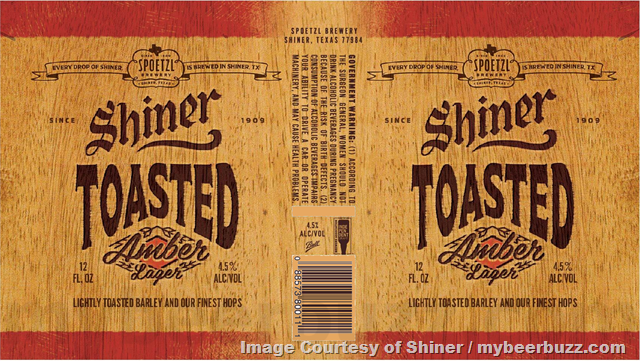 Shiner Adding Toasted Amber Lager Cans