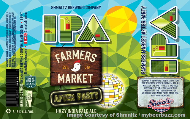Shmaltz Brewing Adding Farmers Market After Party IPA / Exodus 2021