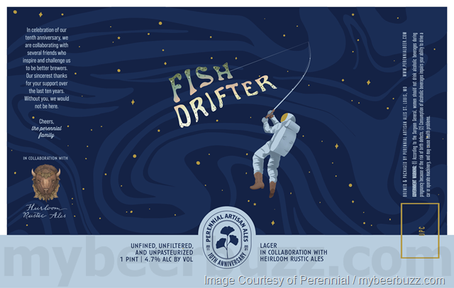 Perennial Artisanal & Heirloom Rustic Ales Team Up For 10th Anniversary Fish Drifter / Pontoon Breeze