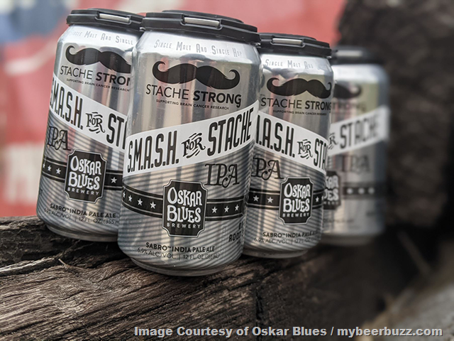 Oskar Blues Brewery Releases S.M.A.S.H. for Stache IPA