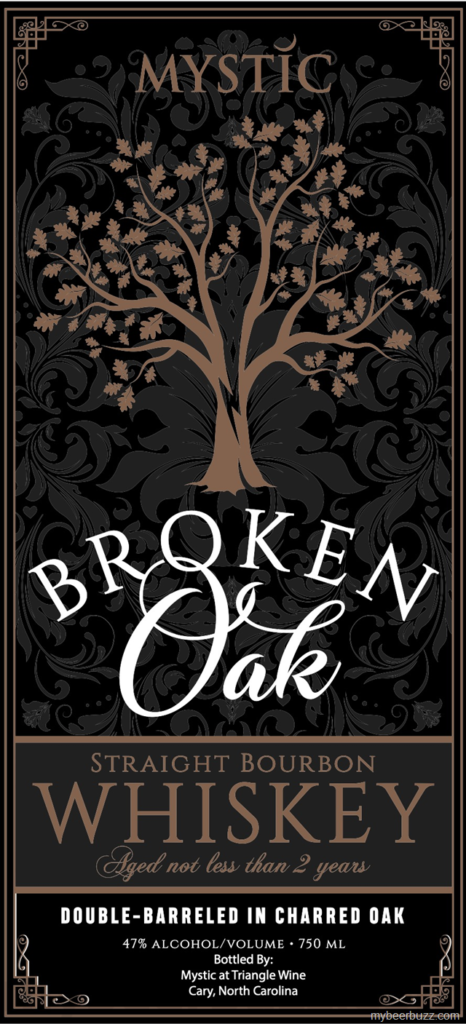 Mystic Distillery Broken Oak Straight Bourbon Whiskey