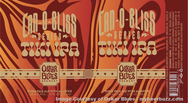 Oskar Blues Adding Can-O-Bliss Tiki IPA