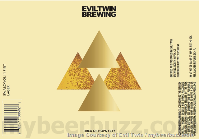 Evil Twin Adding Tired Of Hops Yet?, Prediction If Very Difficult Especially About IPA, Strawberry Jelly Donut Even More Jesus, ET Left Home 4, Hipster IPA, Modern Hipster IPA, Even More Xmas & Your IPA Is Crazy But It’s Not Crazy Enough To Be True