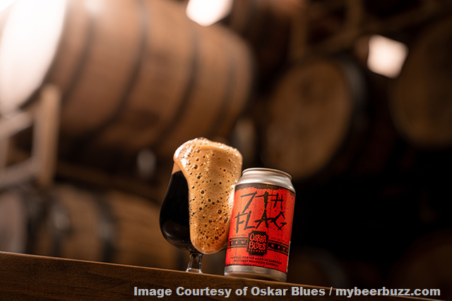 Oskar Blues Brewery Collaborates With Garrison Brothers On 7th Flag Barrel-aged Imperial Porter
