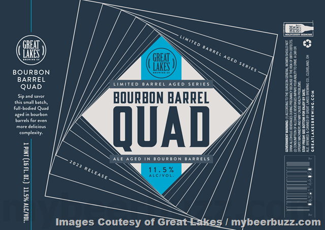 Great Lakes Adding 2023 Bourbon Barrel Quad, 2024 Bourbon Barrel Rye & Juicy Vibacious
