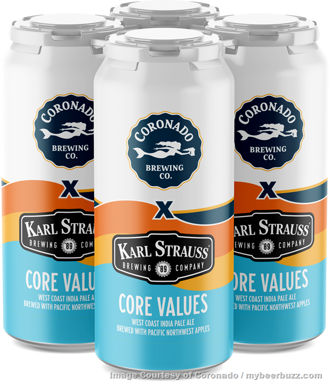 Coronado Brewing & Karl Strauss Collaborate on Innovative New IPA, Core Values