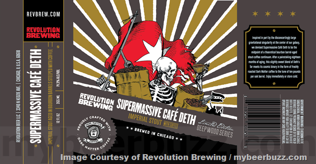Revolution Brewing Adding Supermassive Café Deth To Deep Woods Series / Deth’s Tar 19.2oz Cans / Vanilla Deth / Supermassive Café Mocha Deth