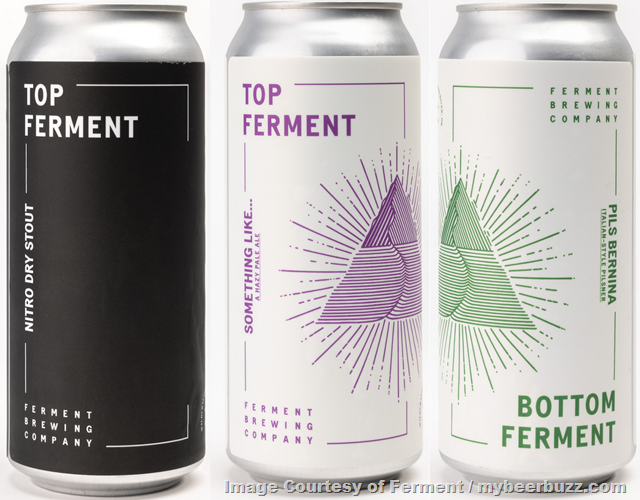 Ferment Brewing Releases Three New Canned Beers in its Top and Bottom Ferment Series