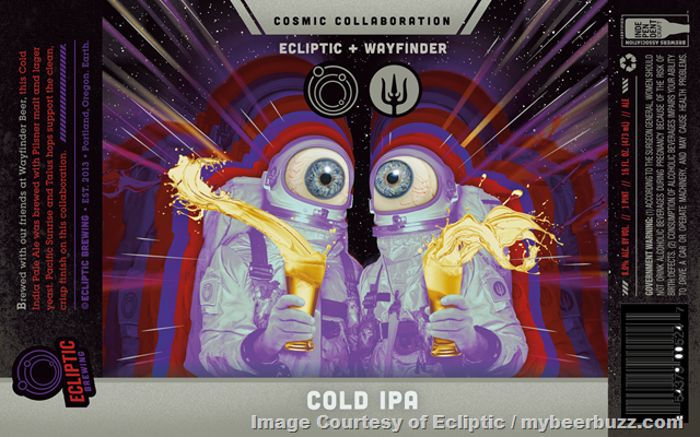 Ecliptic Brewing and Wayfinder Beer Collaborate on Cold IPA