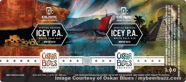 Oskar Blues Icelantic Collaboration Icey P.A. Returns