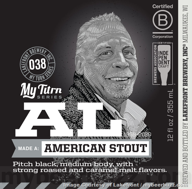 Lakefront Adding My Turn Series Al American Stout, BA Rendezvous, Breakfast Oatmeal Stout, Maibock, Oktoberfest, Pumpkin Lager, Apricot Blonde Barleywine Ale, Pumpkin Imperial Ale, Baltic Fire, Pink Boots Pale Ale, Pink Boots IPA, Radler, IPA, Hazy Rabbit, Riverwest Stein, Riverwest Stein NA & Beerline Barleywine Ale