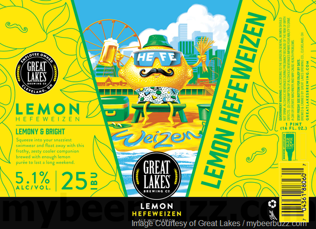 Great Lakes Lemon Hefeweizen Coming To New 16oz Cans