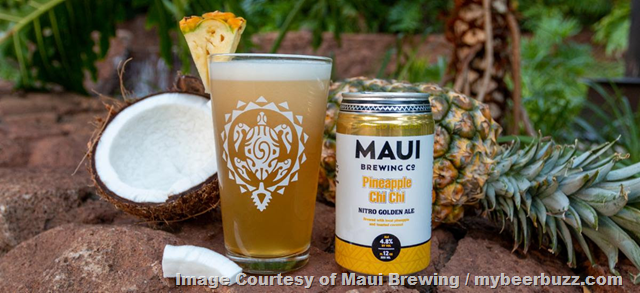 Maui Brewing Launches First Limited Release of the New Year: Pineapple Chi Chi Nitro Golden Ale