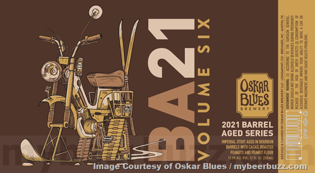Oskar Blues Adding BA21 Volume Six To 2021 Barrel Aged Series